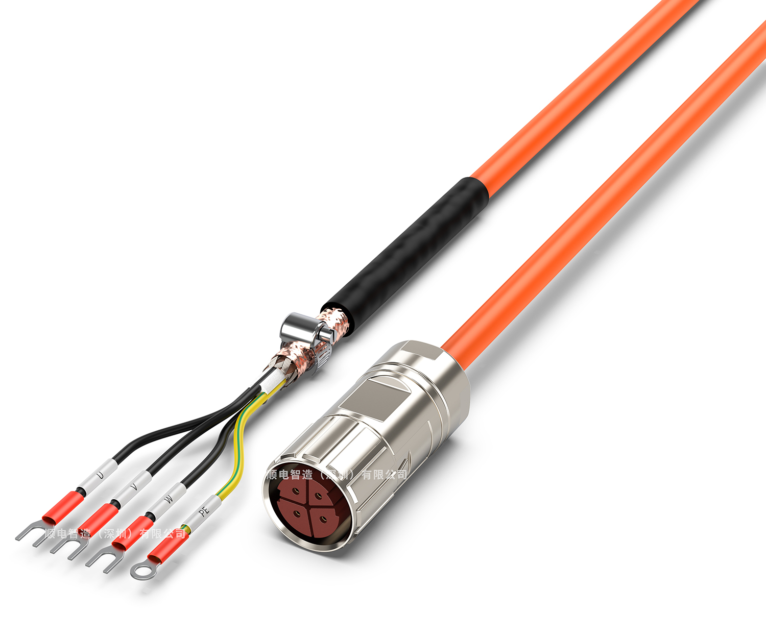 西門子V90預(yù)裝配電機(jī)電纜組件